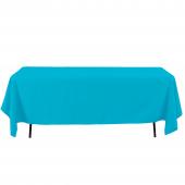Economy Rectangle Polyester Table Cover 60" x 126" - Modern Blue