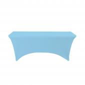 Spandex Rectangle Table Covers 6ft - Blue