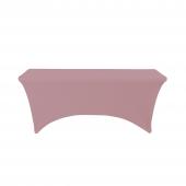Spandex Rectangle Table Covers 6ft - Mauve