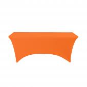 Spandex Rectangle Table Covers 6ft - Orange