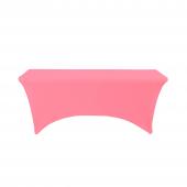 Spandex Rectangle Table Covers 6ft - Pink