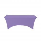 Spandex Rectangle Table Covers 8ft - Lavender
