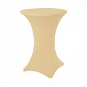 Spandex Cocktail Table Cover - Ivory