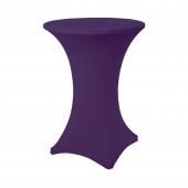 Spandex Cocktail Table Cover - Purple