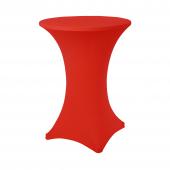 Spandex Cocktail Table Cover - Red