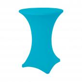Spandex Cocktail Table Cover - Modern Blue
