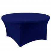 Spandex Round Table Cover 60"-  Royal Blue