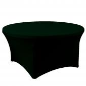 Spandex Round Table Cover 72" - Forest Green
