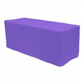 Fitted Polyester Rectangular Table Cover 6ft - Lavender