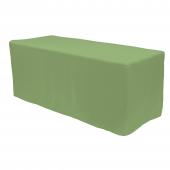 Fitted Polyester Rectangular Table Cover 8ft - Sage