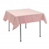 Polyester Square Table Cover 54" - Blush