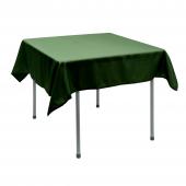Polyester Square Table Cover 54" - Forest Green