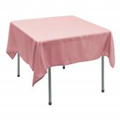 Polyester Square Table Cover 70" - Blush