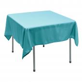 Polyester Square Table Cover 70" - Blue
