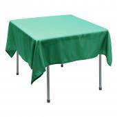 Polyester Square Table Cover 70" - Turquoise