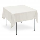 Decostar™ Polyester Square Table Cover 70" - White