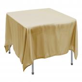 Polyester Square Table Cover 90" - Champagne