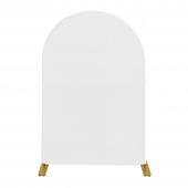 Arch Backdrop Spandex Cover 60" x 90" - White