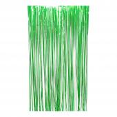 Sparkle Metallic Foil Fringe Curtain 96" - Green
