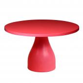 Decostar™ Olive Round Cake Stand 12" - Red