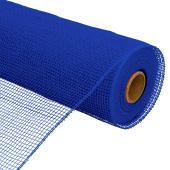 Decostar™ Decorative Plain Poly Mesh Roll 10" - Royal Blue