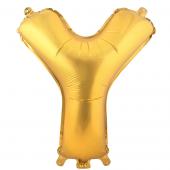 Decostar™ Letter Mylar Foil Balloon 16" - "Y"