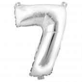Decostar™ Number Mylar Foil Balloon 16" - "7"