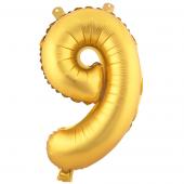 Decostar™ Number Mylar Foil Balloon 16" - "9"