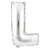 Decostar™ Letter Mylar Foil Balloon 34" - "L"