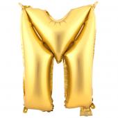 Decostar™ Letter Mylar Foil Balloon 34" - "M"