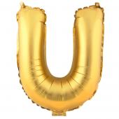Decostar™ Letter Mylar Foil Balloon 34" - "U"