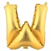 Decostar™ Letter Mylar Foil Balloon 34" - "W"
