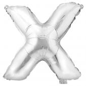 Decostar™ Letter Mylar Foil Balloon 34" - "X"