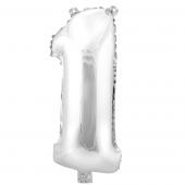 Decostar™ Number Mylar Foil Balloon 34" - "1"