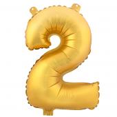 Decostar™ Number Mylar Foil Balloon 34" - "2"