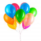 Latex Balloon 12" 72pc/bag - Assorted