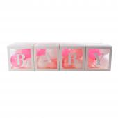 Baby Shower Balloon Box Kit - Pink