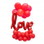 Decostar™ Balloon Hoop Kit Love - Red