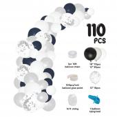 Balloon Garland Set 16ft - Silver