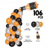 Decostar™ Whiskey Theme Balloon Garland Set 16ft