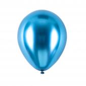 Chrome Latex Balloon 5" 50pc/bag - Blue