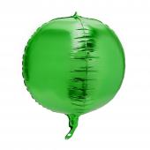 16" 4D Sphere Mylar Balloon 1pc/bag - Green
