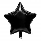 18" Star Mylar Balloon 24pc/bag - Black