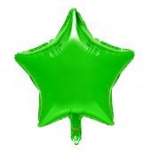 Decostar™ 18" Star Mylar Balloon 24pc/bag - Green