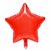 Decostar™ 18" Star Mylar Balloon 24pc/bag - Red