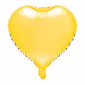 18" Heart Mylar Balloon 24pc/bag - Gold