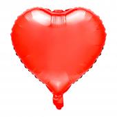 18" Heart Mylar Balloon 24pc/bag - Red