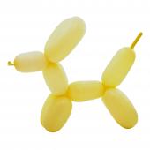 260Q(2" x 60") Twisting Balloon 100pc/bag - Yellow