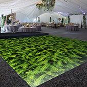 Premium Vinyl Dance Floor Wrap Custom Size - Christmas Day Tis The Tree