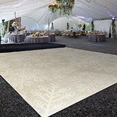 Premium Vinyl Dance Floor Wrap Custom Size - Christmas Day A Neutral Xmas